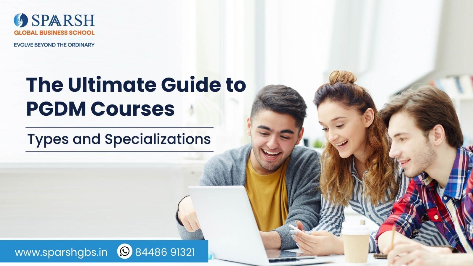 PGDM course types and specialization